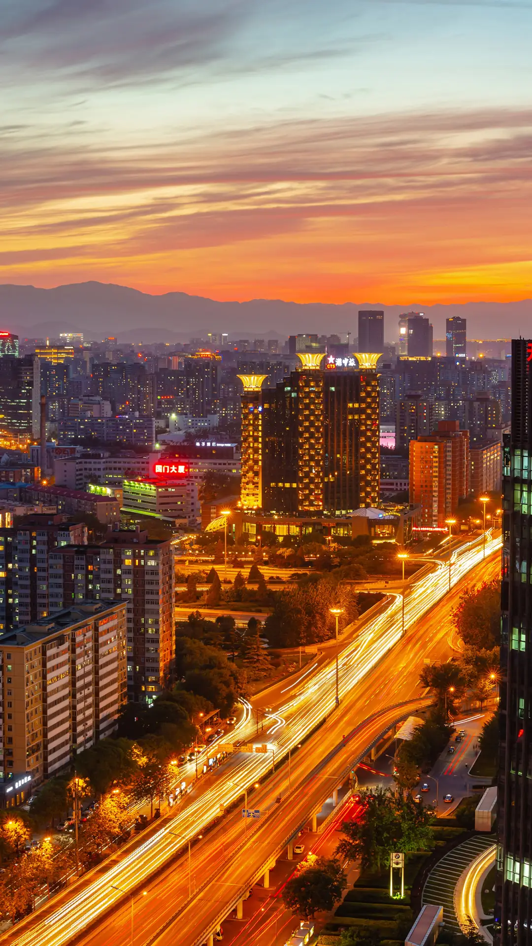 繁华城市建筑-锐景创意