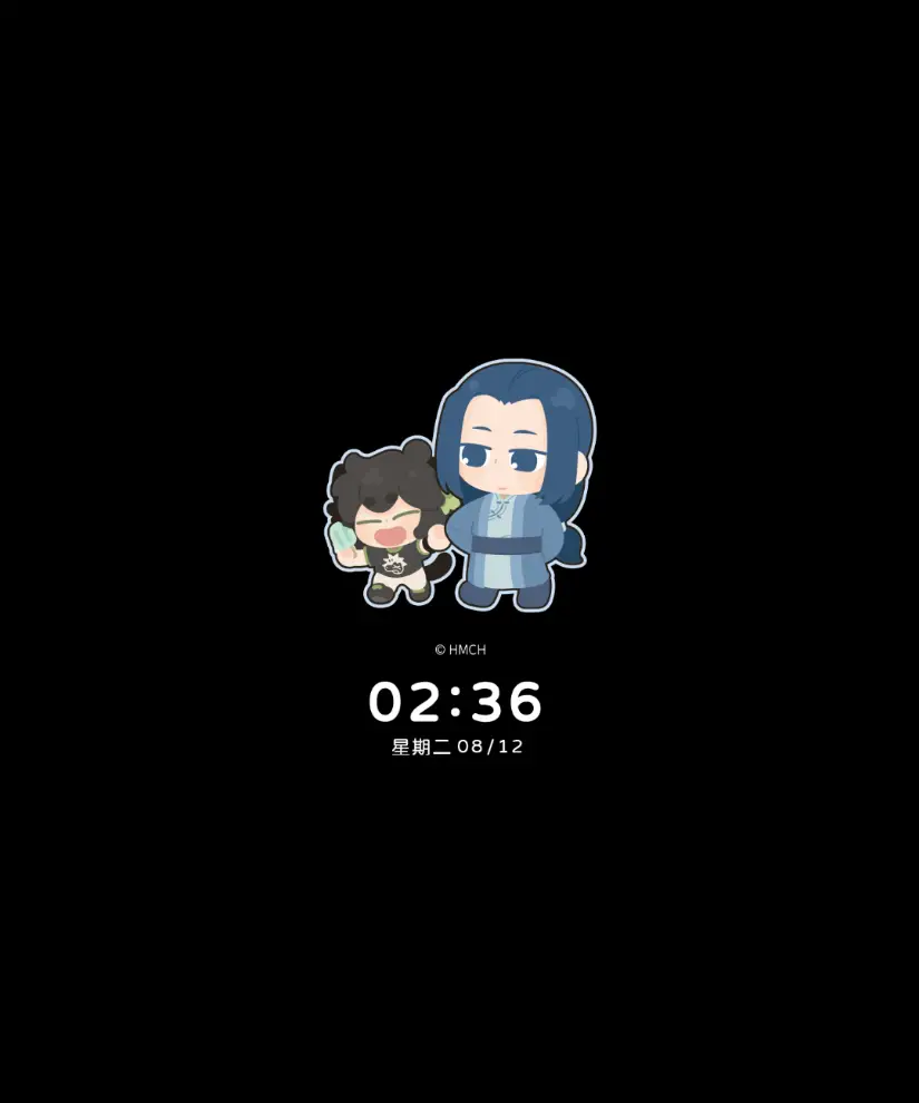 罗小黑 可爱探头 THEME for Xiaomi MIUI HyperOS