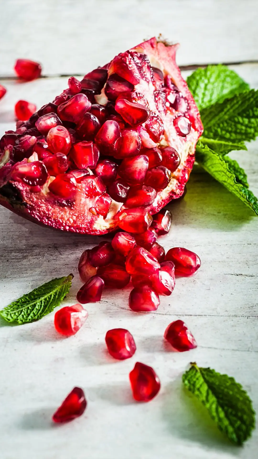 晶莹剔透的石榴