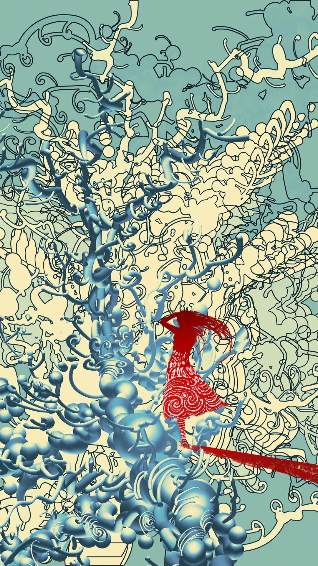 酷炫插画-拍信图库 - Screenshot 1