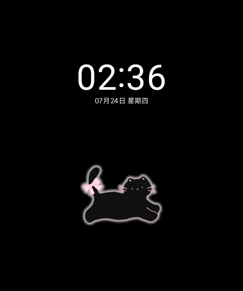 小黑猫蝴蝶结乐园