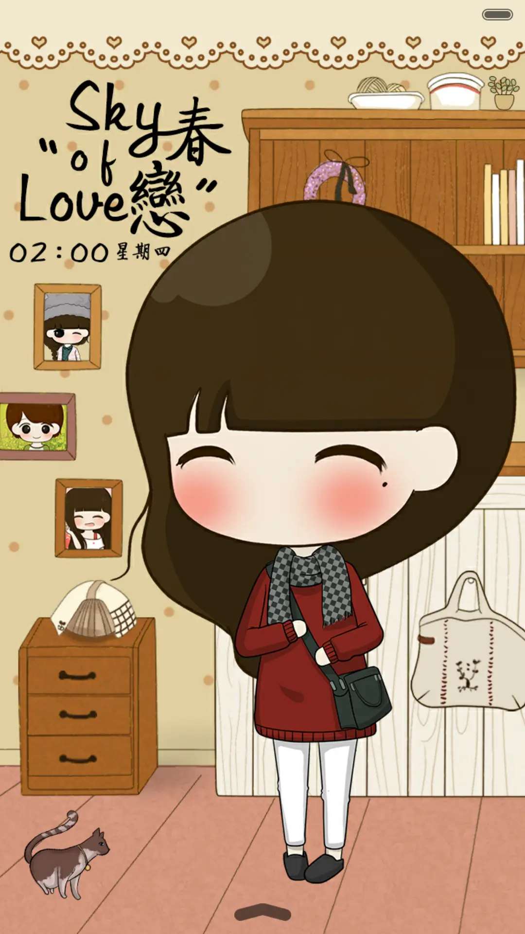 [好评返现]小希迷恋春天（抢红包.多锁屏）