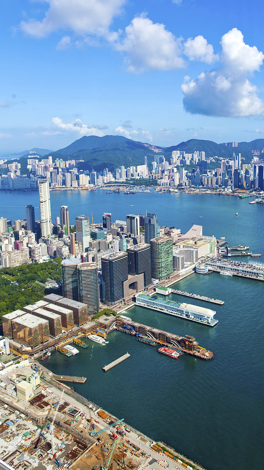 繁华都市香港-拍信图库