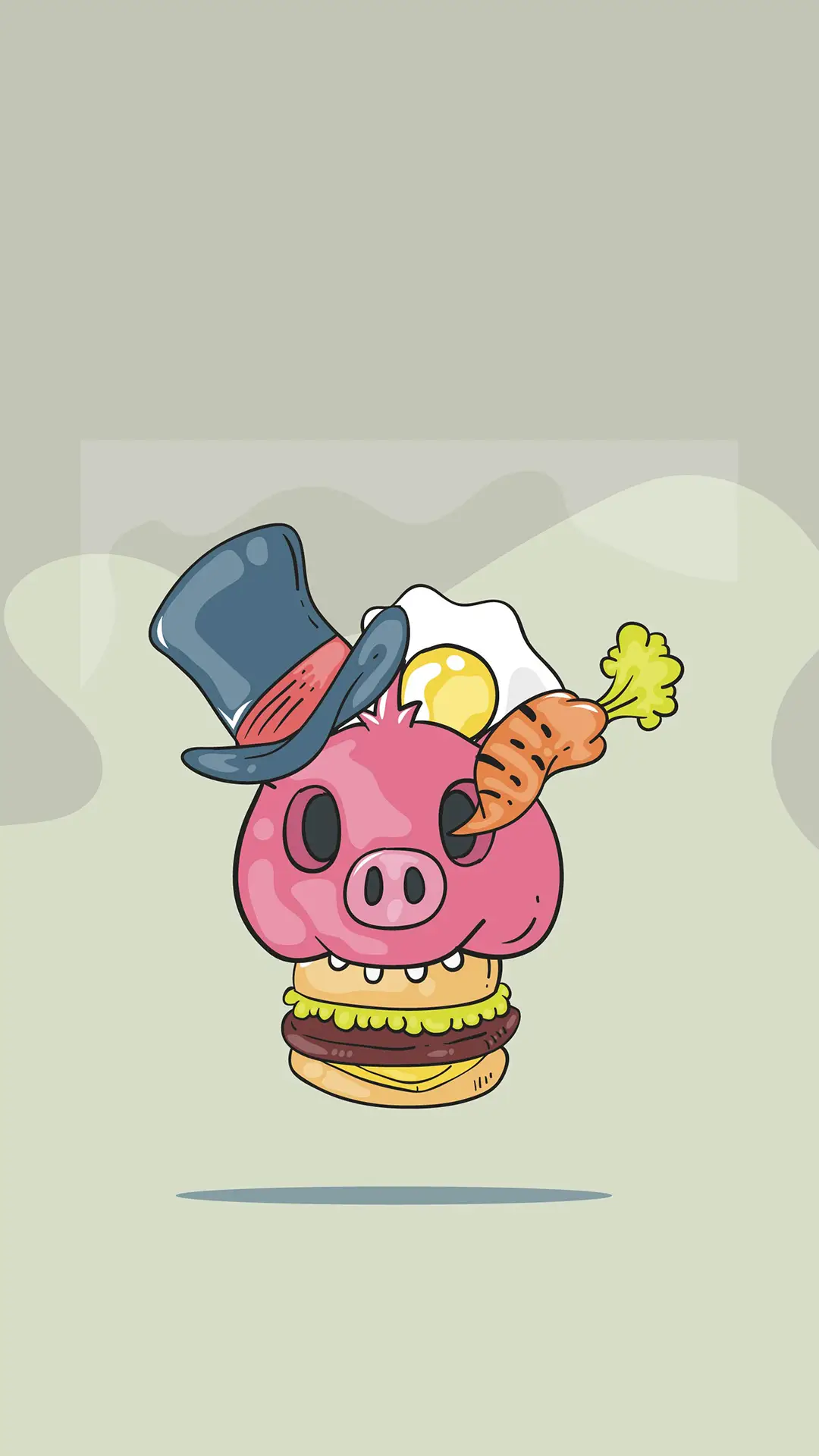 搞怪壁纸-拍信创意