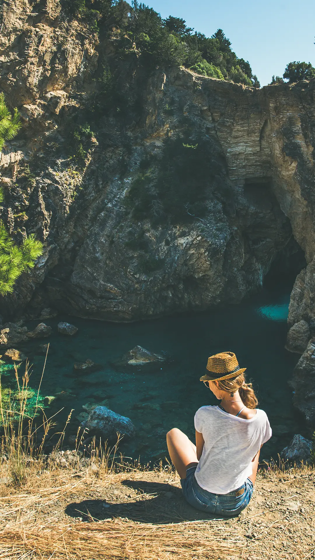 美女与大自然-锐景创意