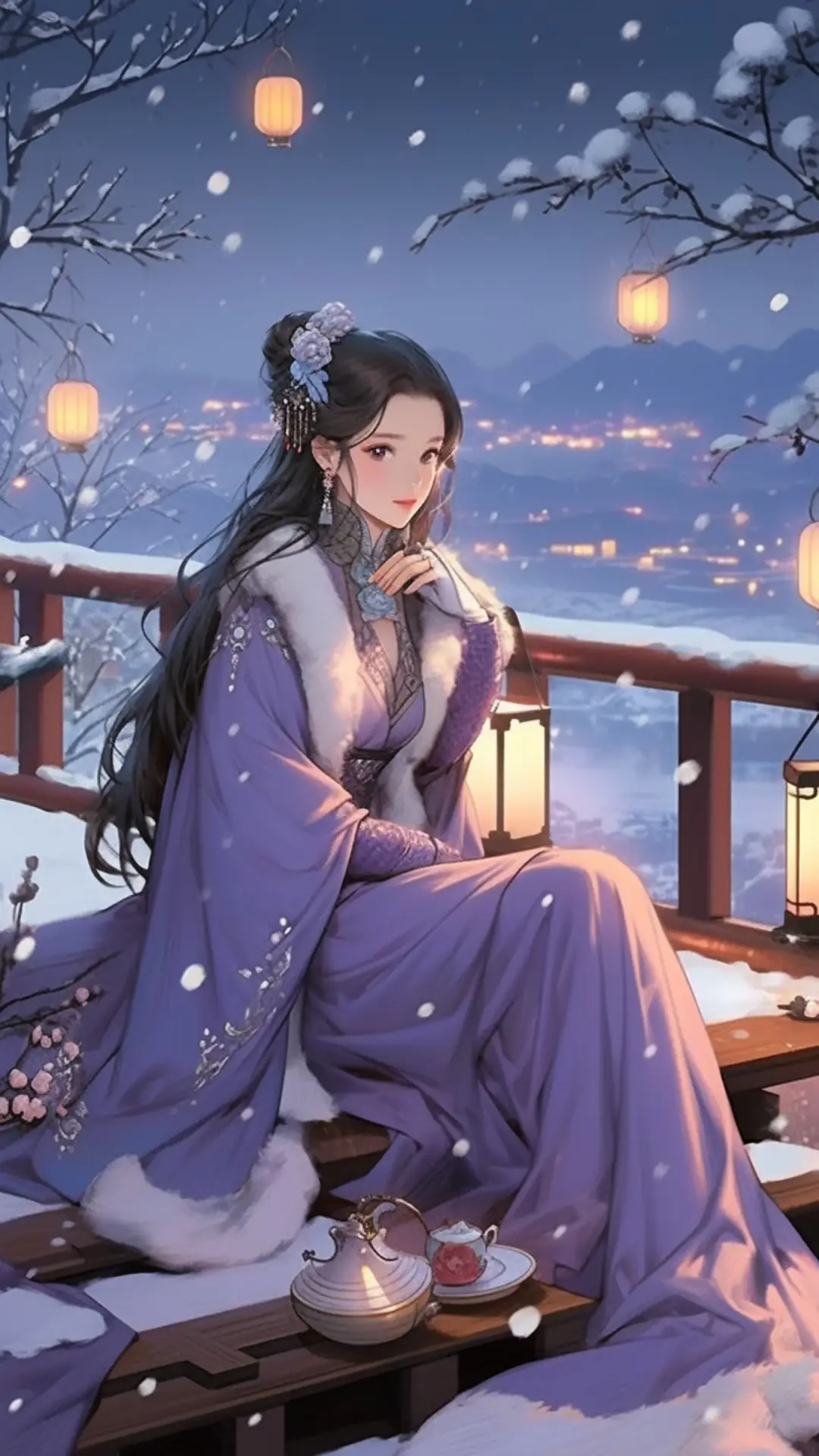 月下美女-顶晟科技