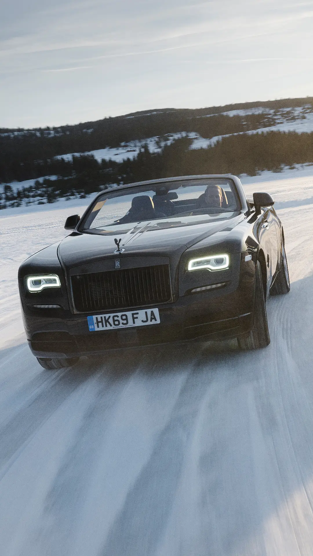 劳斯莱斯 雪地“漂移”