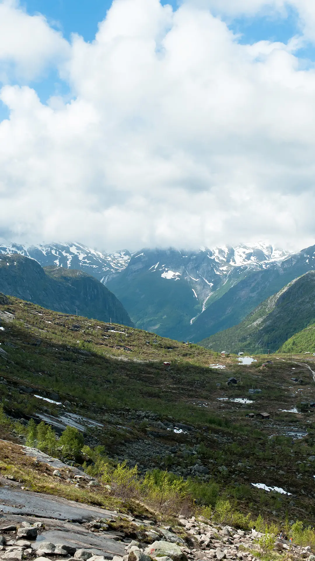 草原与雪山-锐景创意